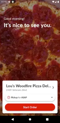 Lou's Woodfire Pizza android App screenshot 2